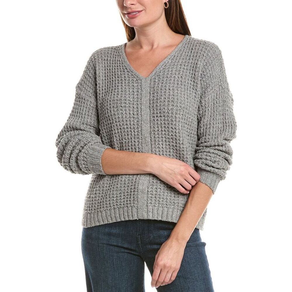Michael Stars Womens Kelsie V-Neck Sweater
